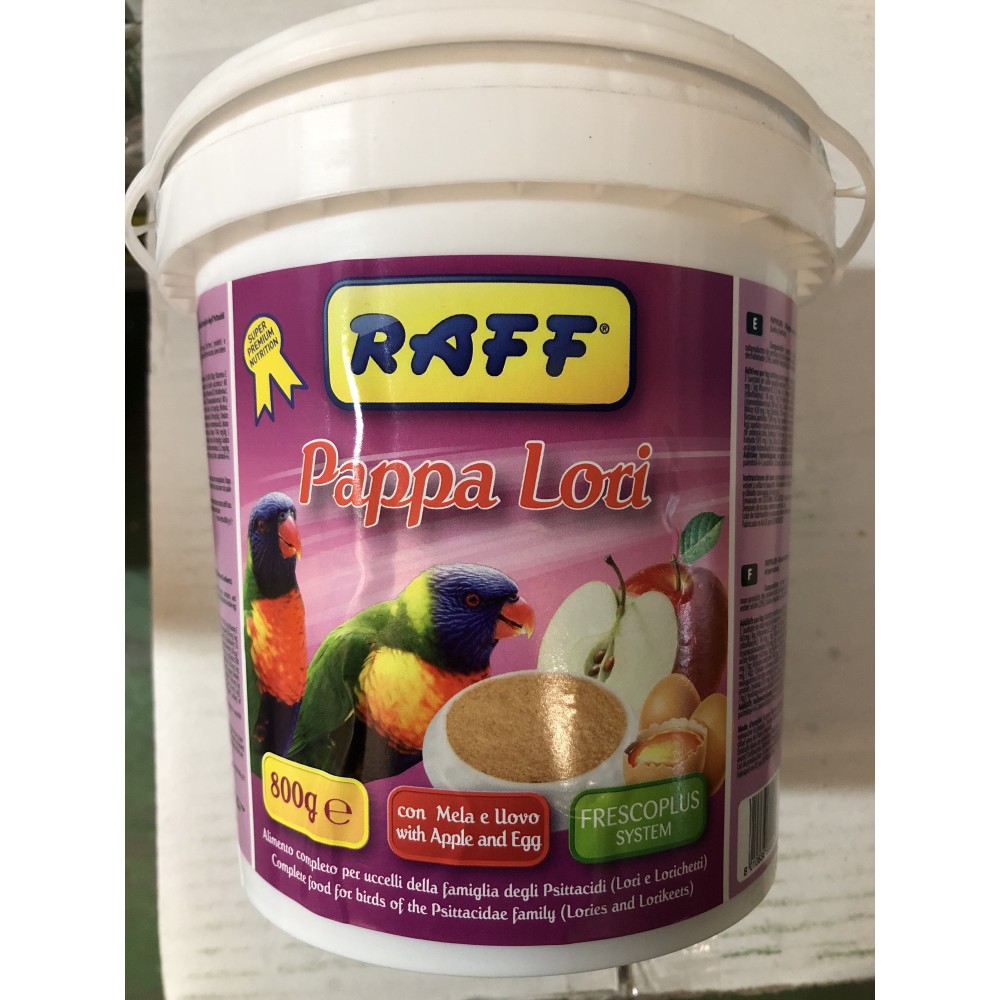 RAFF PAPPA LORI 800gr