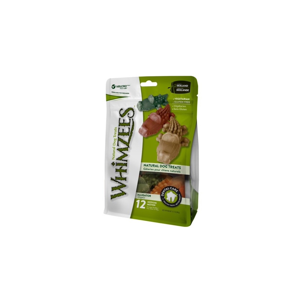 Whimzees cocodrilo dental   360 GR