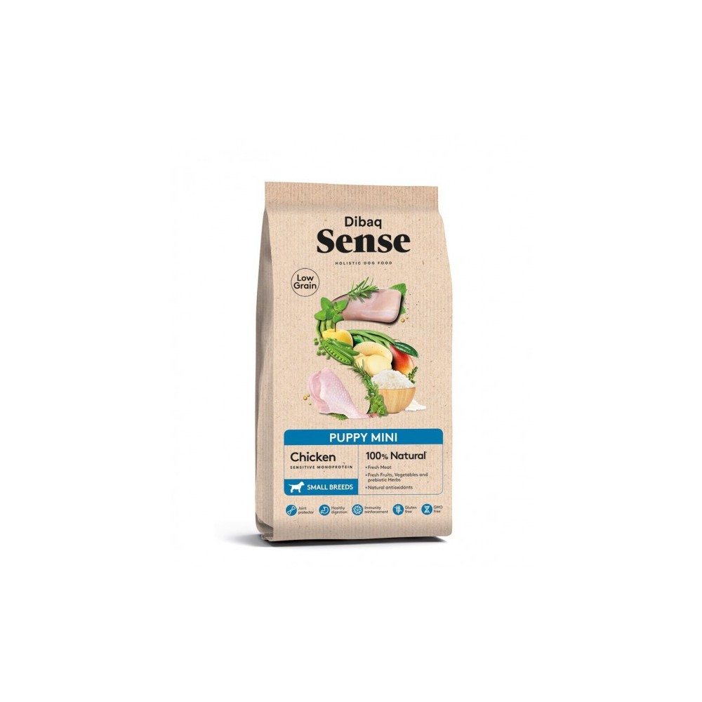 Dibaq Sense Low Grain Puppy Mini (Pollo) 2 kg