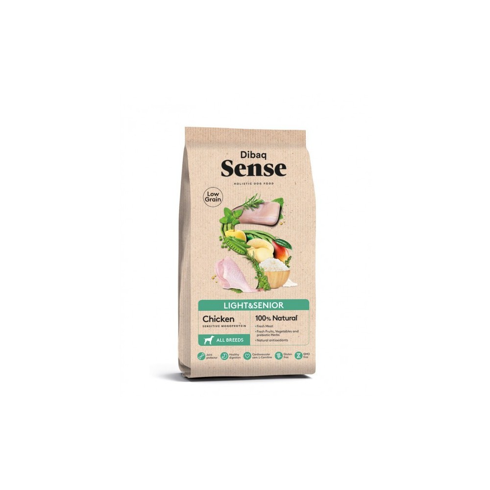 Dibaq Sense Low Grain Pollo ( Light & Senior)