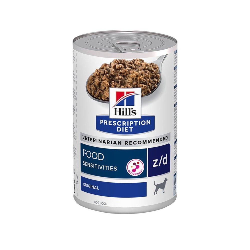 Hill's z/d Food Sensitivities Prescription Diet comida húmeda 370 GR