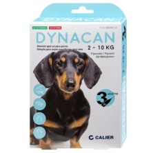 Calier Pipetas Dynacan para Perros de 2 a 10 Kg (3 pipetas)