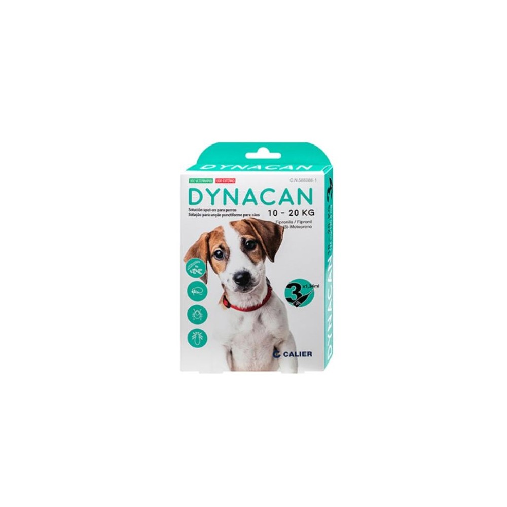 Calier Pipetas Dynacan para Perros de 10-20 Kg