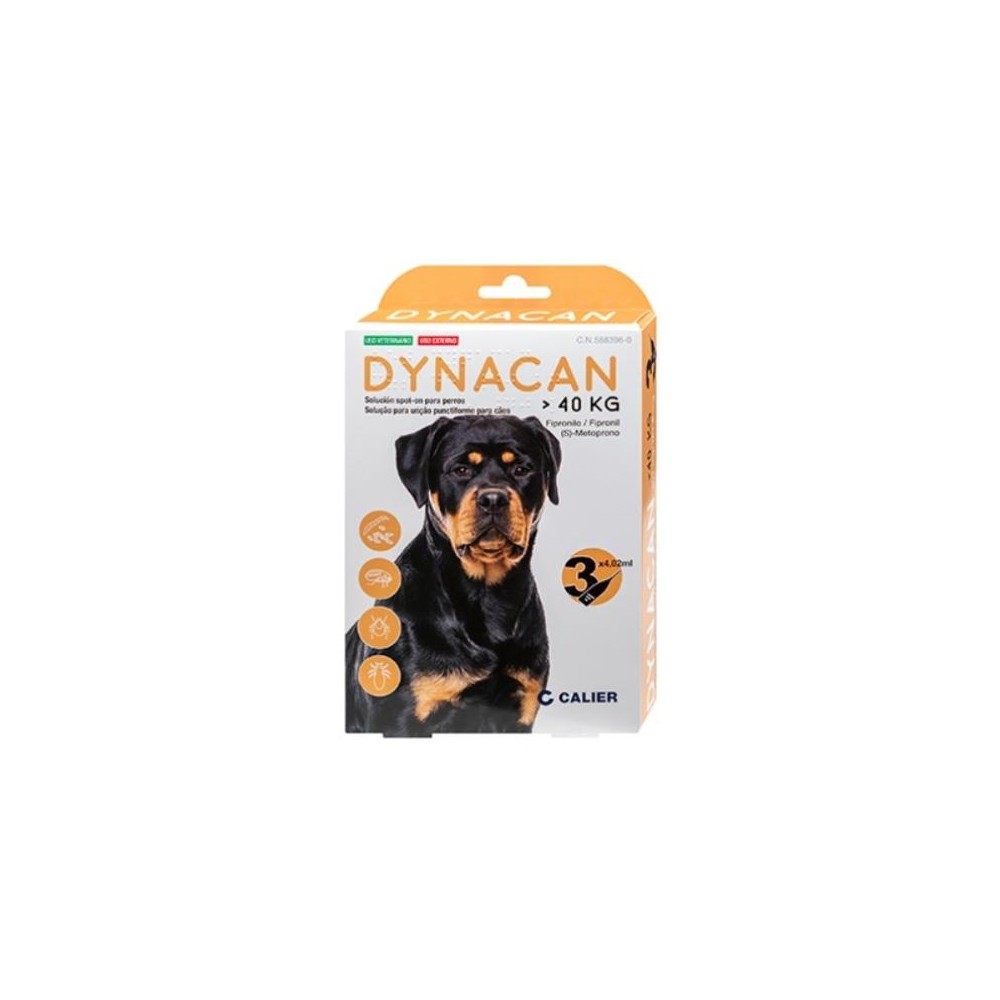 Calier Pipetas Dynacan para Perros de + 40 Kg