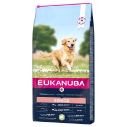 Eukanuba Senior razas grandes y muy grandes, con  ((cordero y arroz))  12  kg