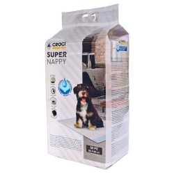 Empapadores Croci Super Nappy para cachorros 90*60  50 UNIDADES