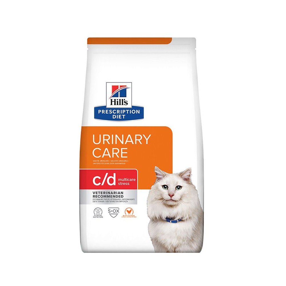 Hill's c/d Prescription Diet Urinary Stress pienso para gatos 12  kg