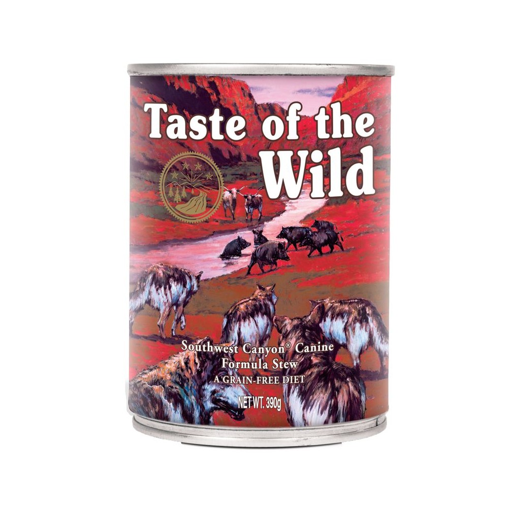 Taste of the Wild Southwest Canyon comida húmeda para perros 390 GR