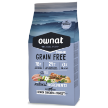 Ownat Prime Grain Free Senior Chicken & Turkey 12 Kg