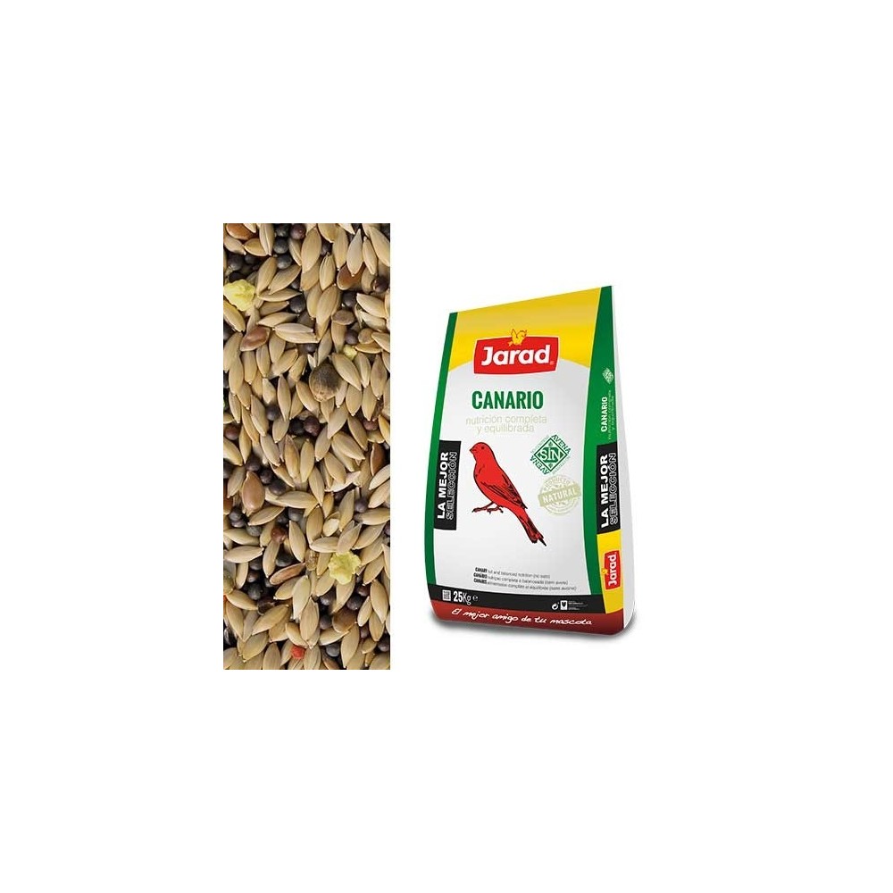 PACK 4 SACOS MIXTURA JARAD CANARIOS SIN AVENA 25Kg